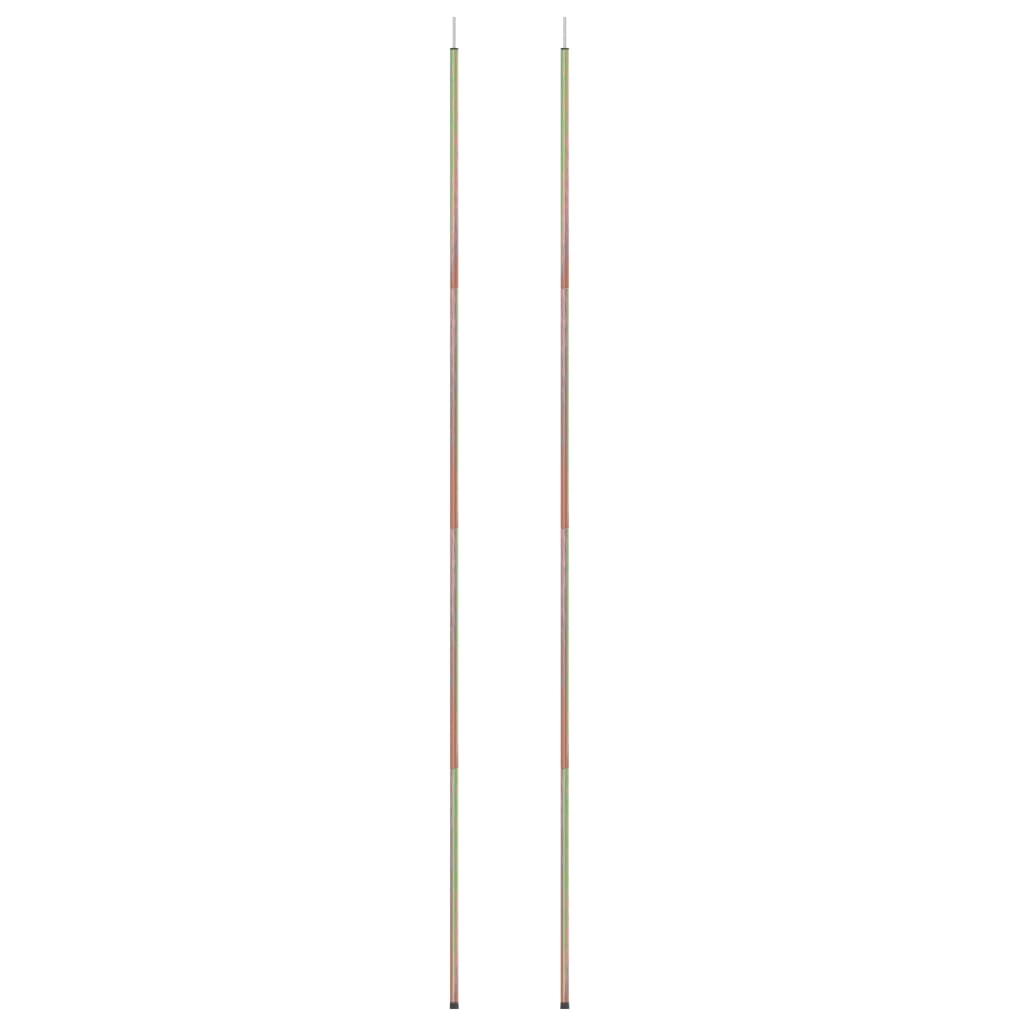 2 db horganyzott acél napvitorlaoszlop 200 cm