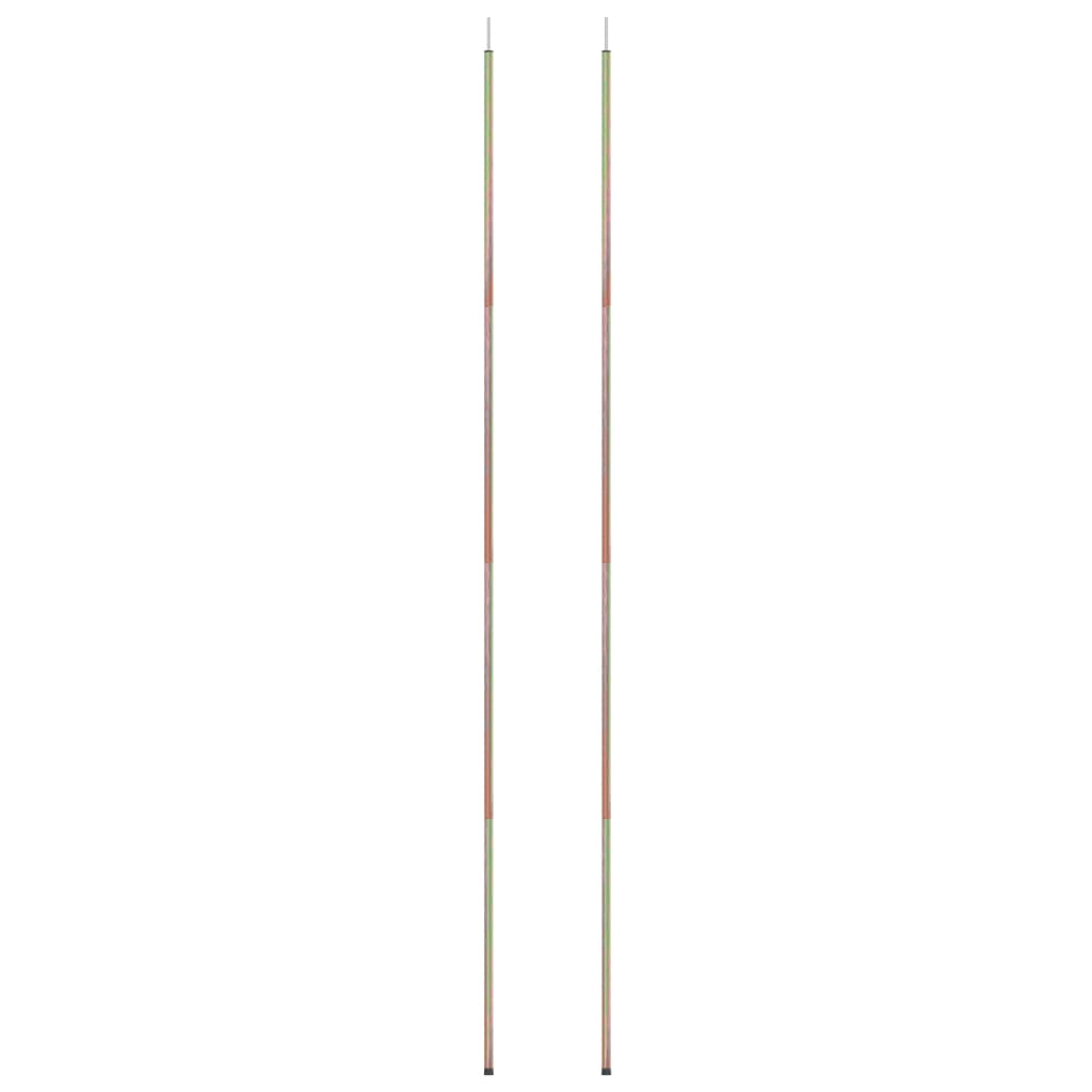 2 db horganyzott acél napvitorlaoszlop 250 cm