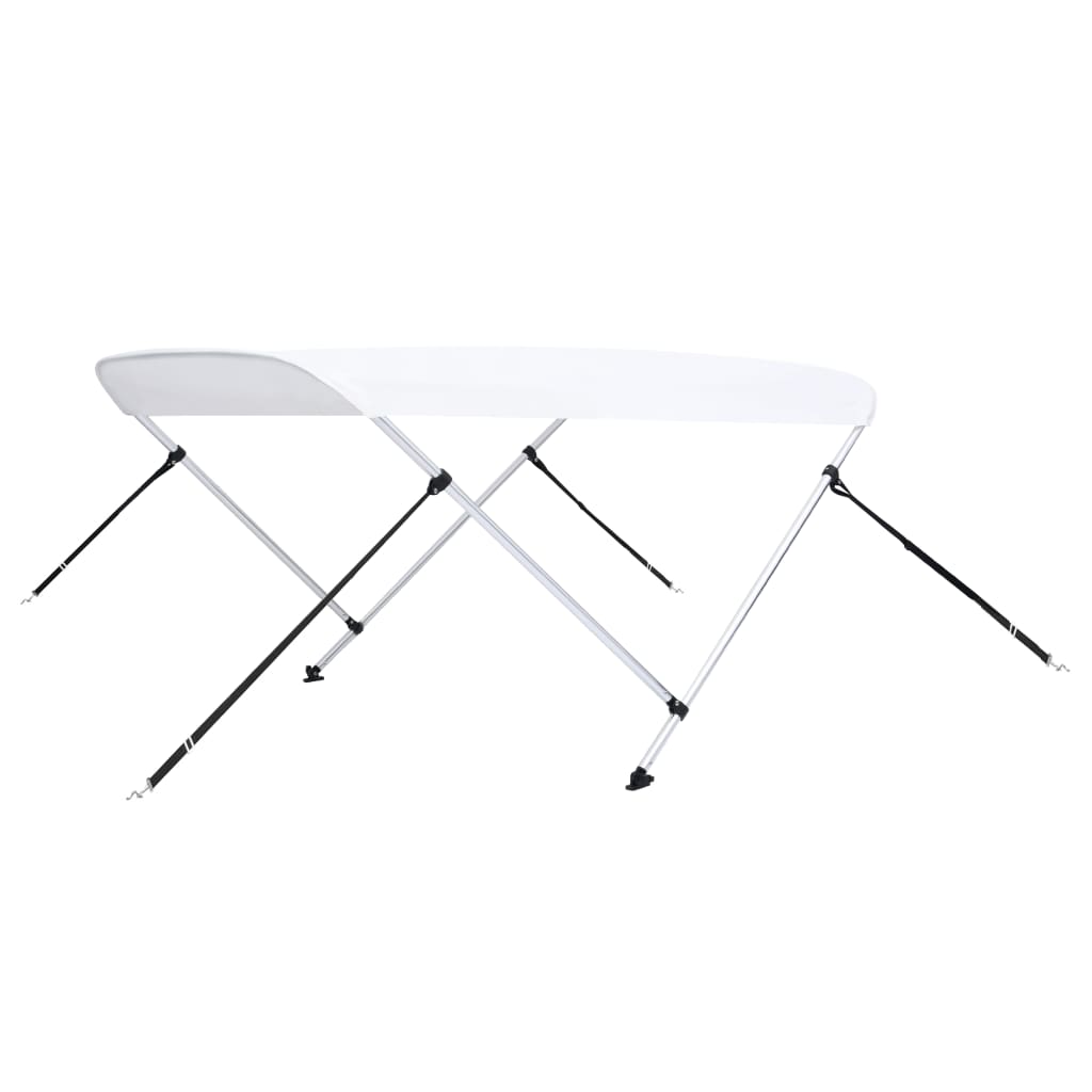 fehér kétágú bimini tető 150 x 120 x 110 cm