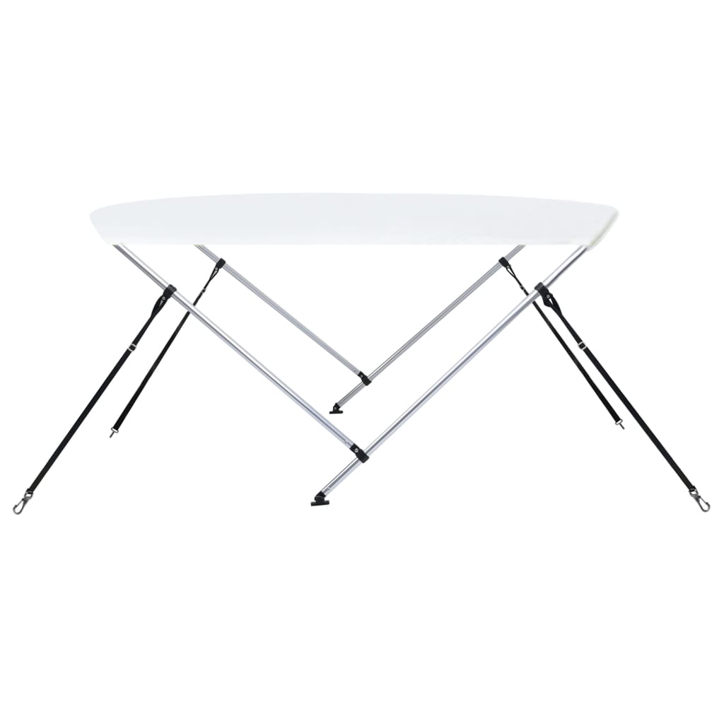 fehér kétágú bimini tető 150 x 120 x 110 cm