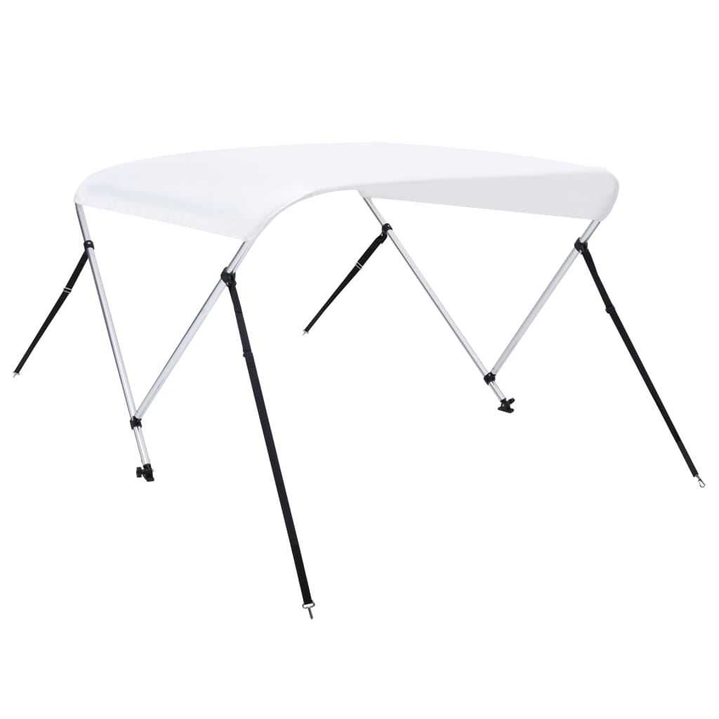 fehér kétágú bimini tető 150 x 120 x 110 cm