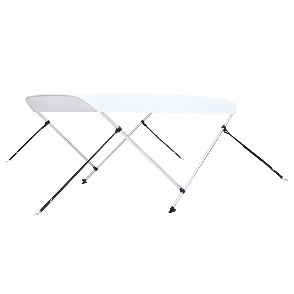fehér kétágú bimini tető 180 x 130 x 110 cm