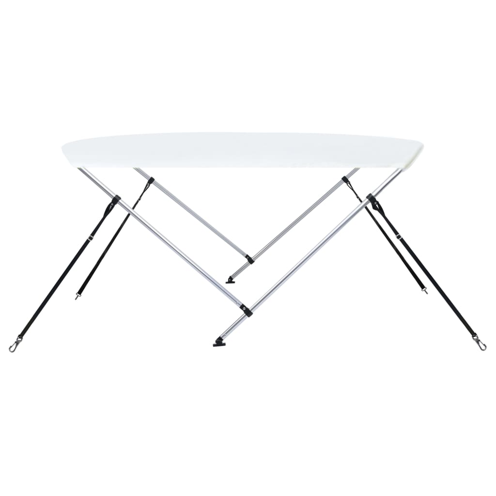 fehér kétágú bimini tető 180 x 150 x 110 cm