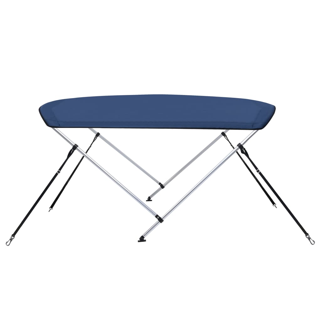 tengerészkék kétágú bimini tető 150 x 120 x 110 cm