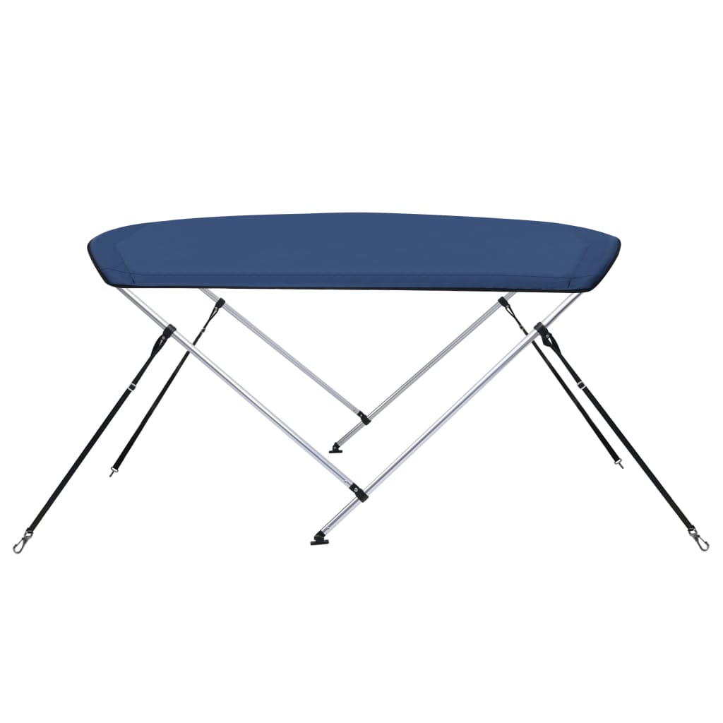 tengerészkék kétágú bimini tető 180 x 130 x 110 cm