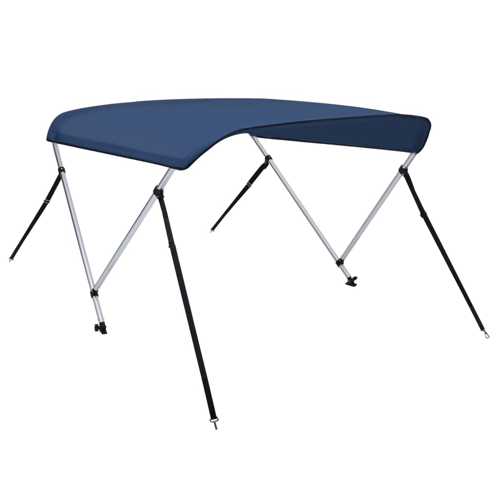 tengerészkék kétágú bimini tető 180 x 130 x 110 cm