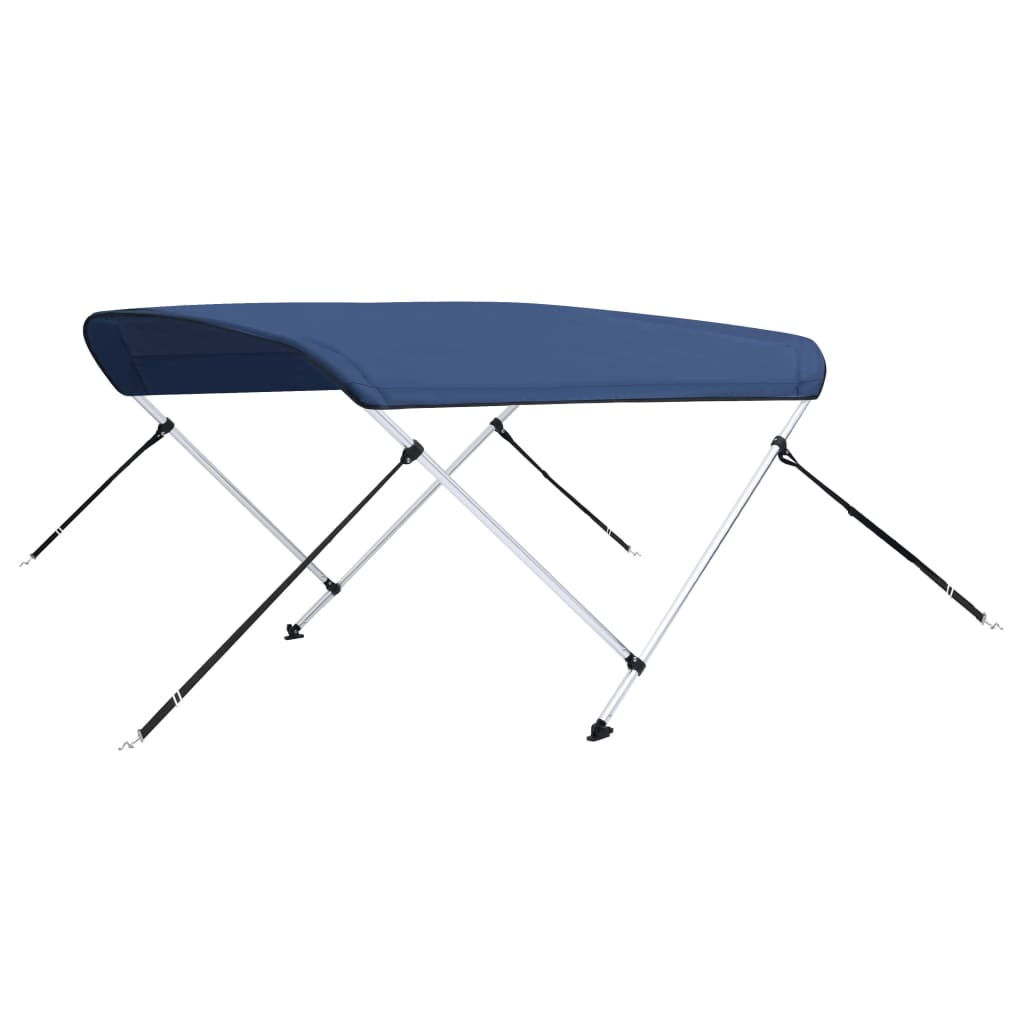 tengerészkék kétágú bimini tető 180 x 150 x 110 cm