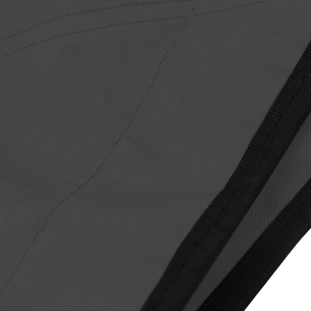 antracitszürke háromágú bimini tető 183 x 196 x 137 cm