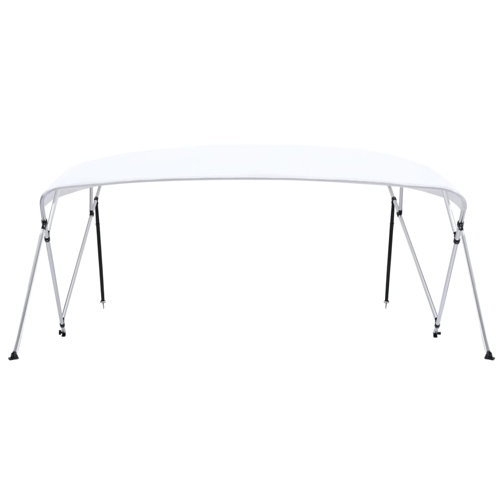 fehér négyágú bimini tető 243 x (230-244) x 137 cm