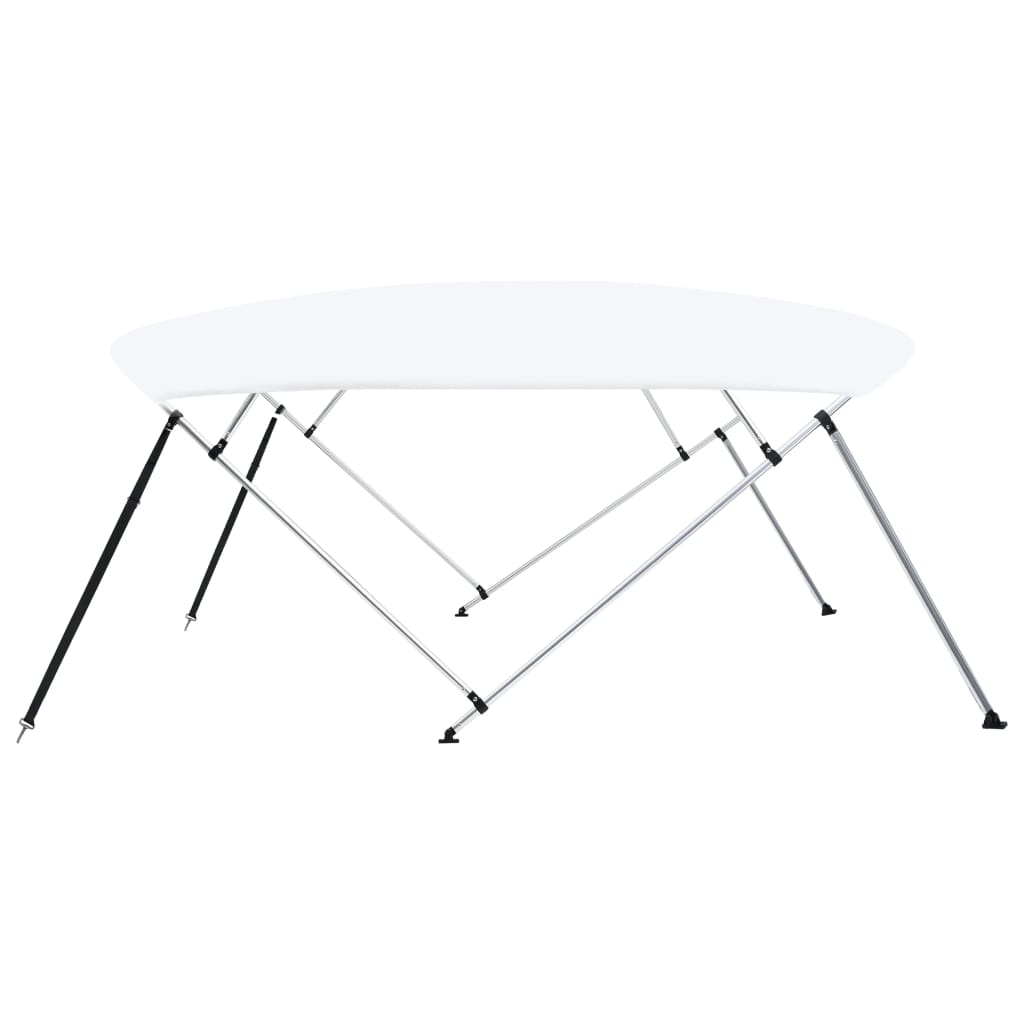 fehér négyágú bimini tető 243 x (230-244) x 137 cm