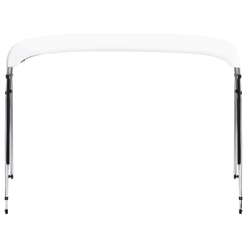 fehér négyágú bimini tető 243 x (230-244) x 137 cm