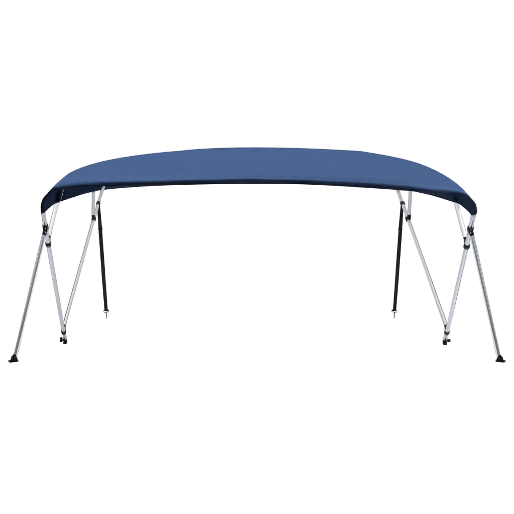 tengerészkék négyágú bimini tető 243 x (230-244) x 137 cm