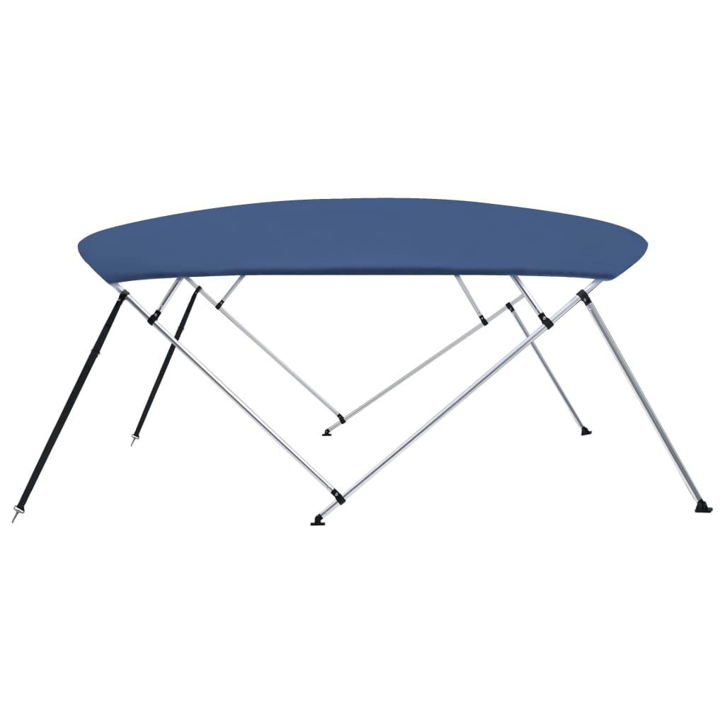 tengerészkék négyágú bimini tető 243 x (230-244) x 137 cm