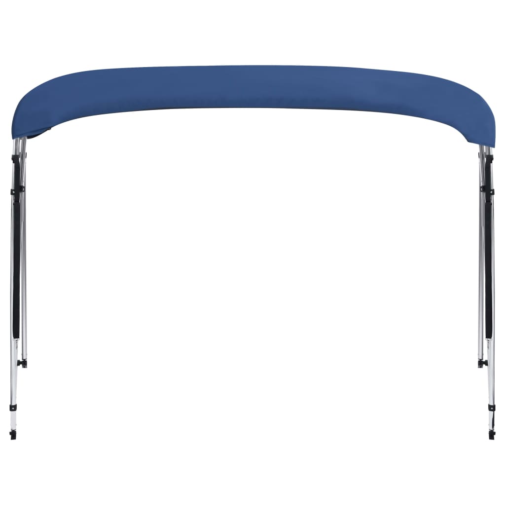 tengerészkék négyágú bimini tető 243 x (230-244) x 137 cm