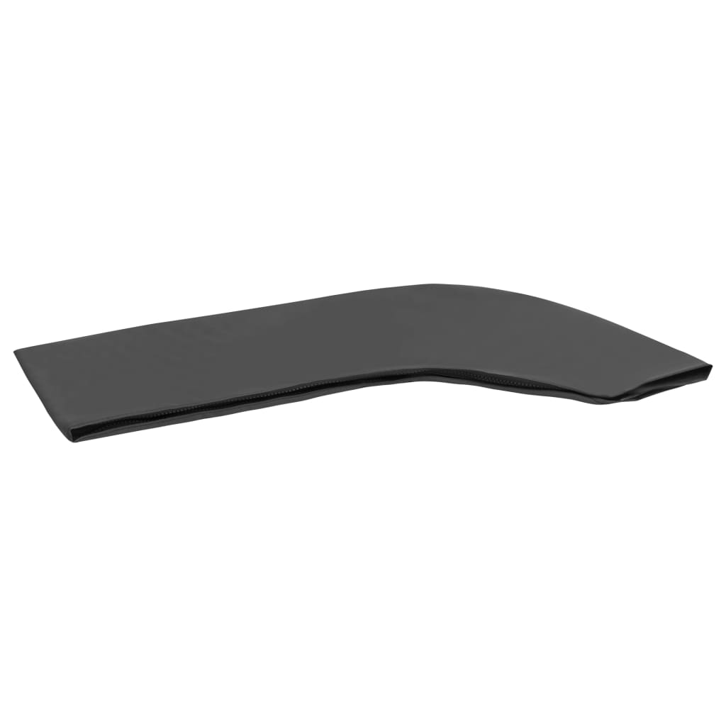 antracitszürke négyágú bimini tető 243 x (230-244) x 137 cm