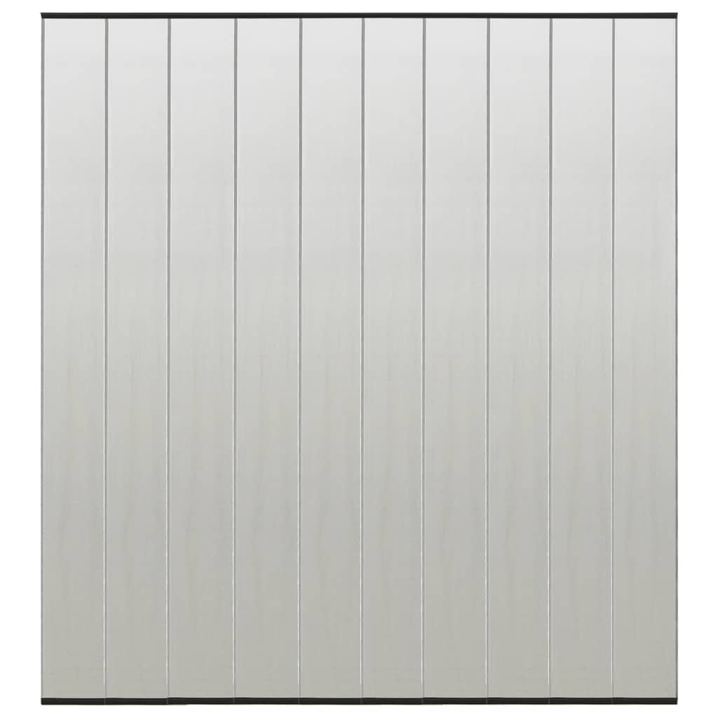 fekete szúnyogháló ajtóra 10 részes hálós függönnyel 240x240 cm