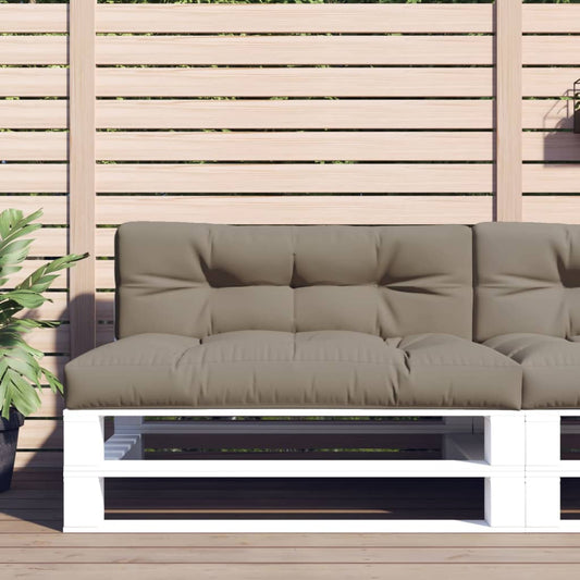 tópszínű szövet raklappárna 120 x 40 x 12 cm