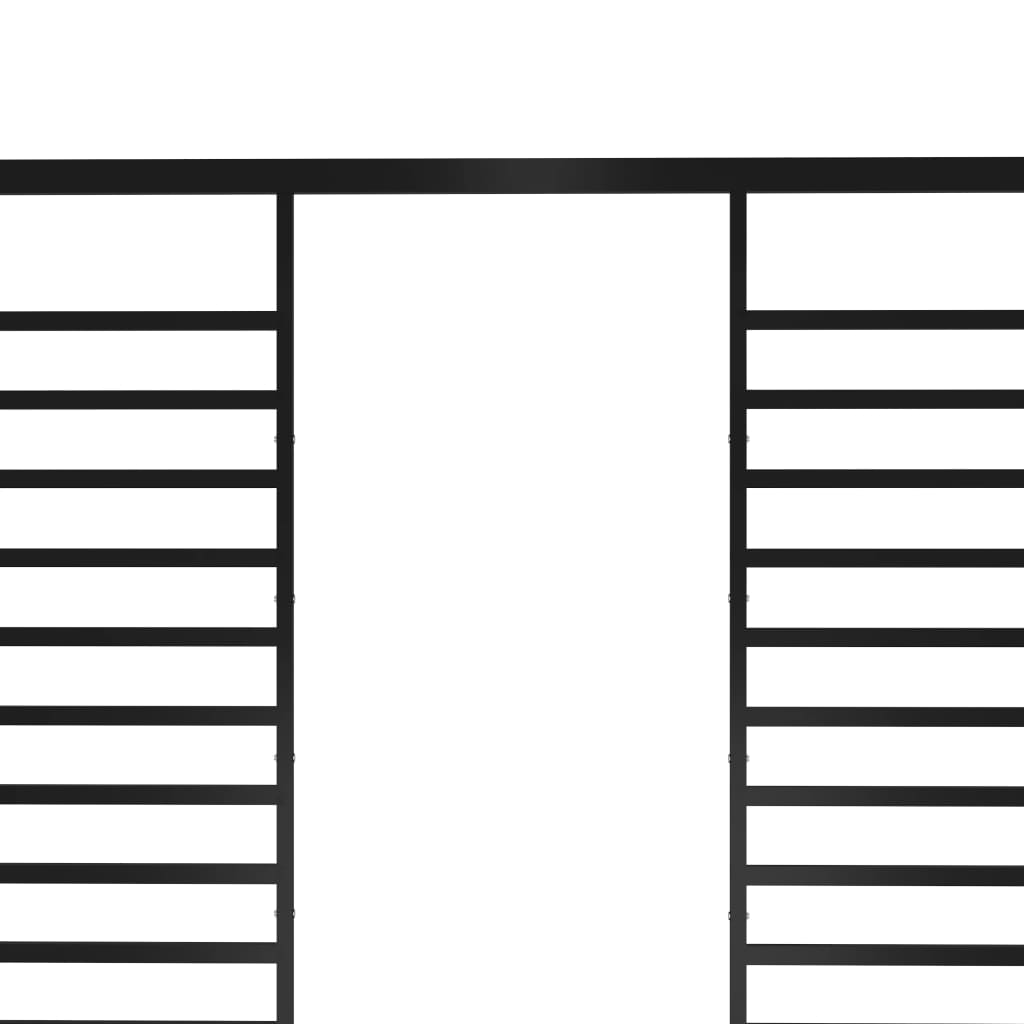 antracitszürke pavilon behúzható tetővel 3 x 4 x 2,3 m 180 g/m²