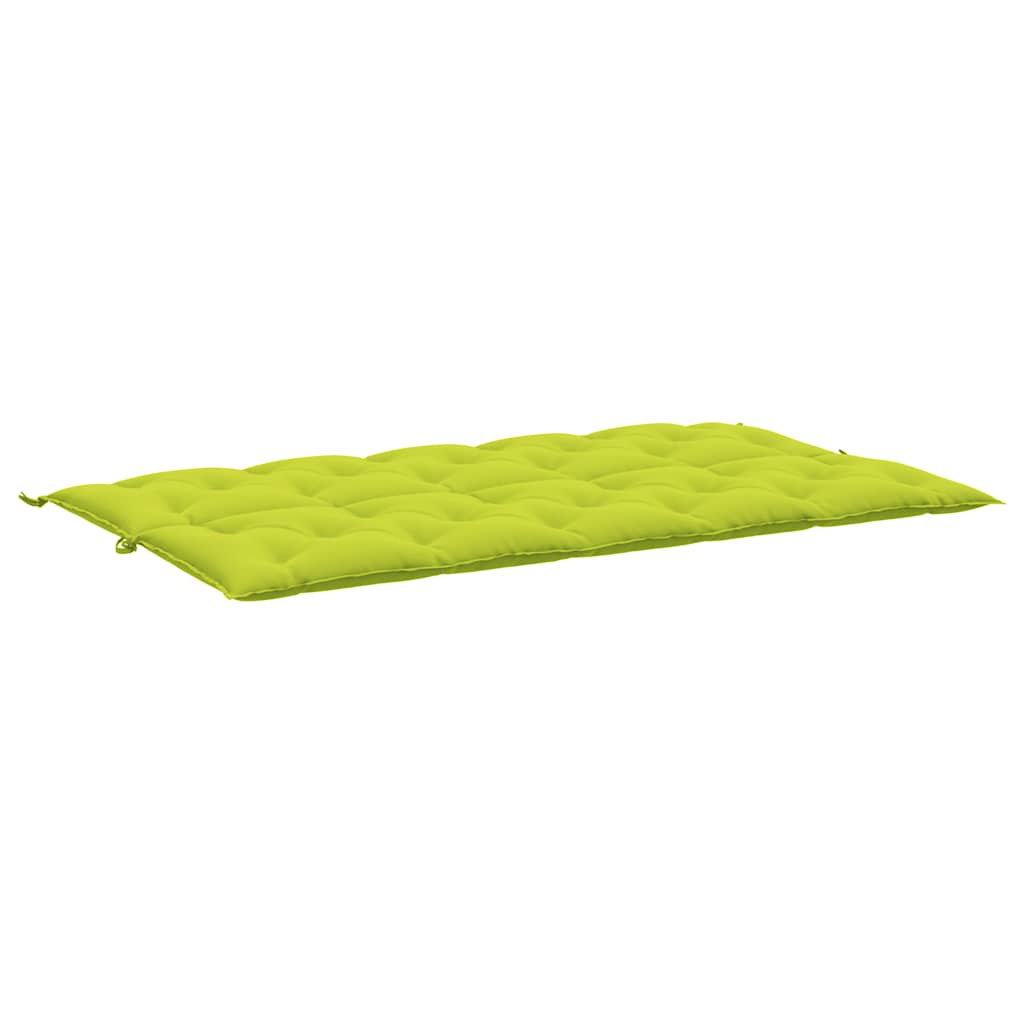 élénkzöld oxford szövet kerti pad párna 180 x (50+50) x 7 cm