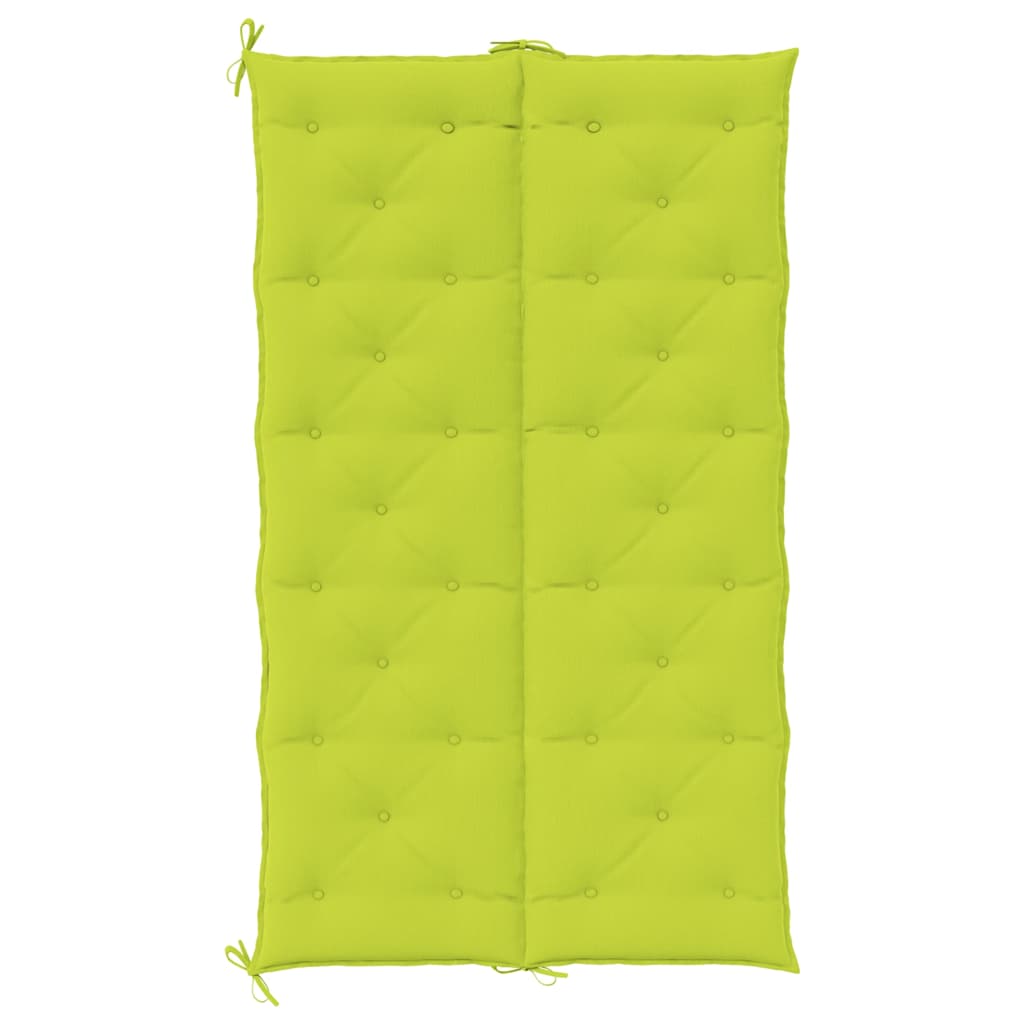 élénkzöld oxford szövet kerti pad párna 180 x (50+50) x 7 cm