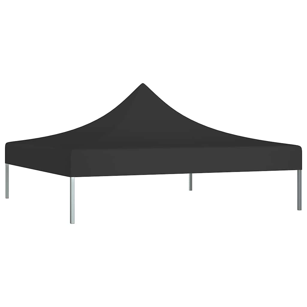 fekete tető partisátorhoz 3 x 3 m 270 g/m²