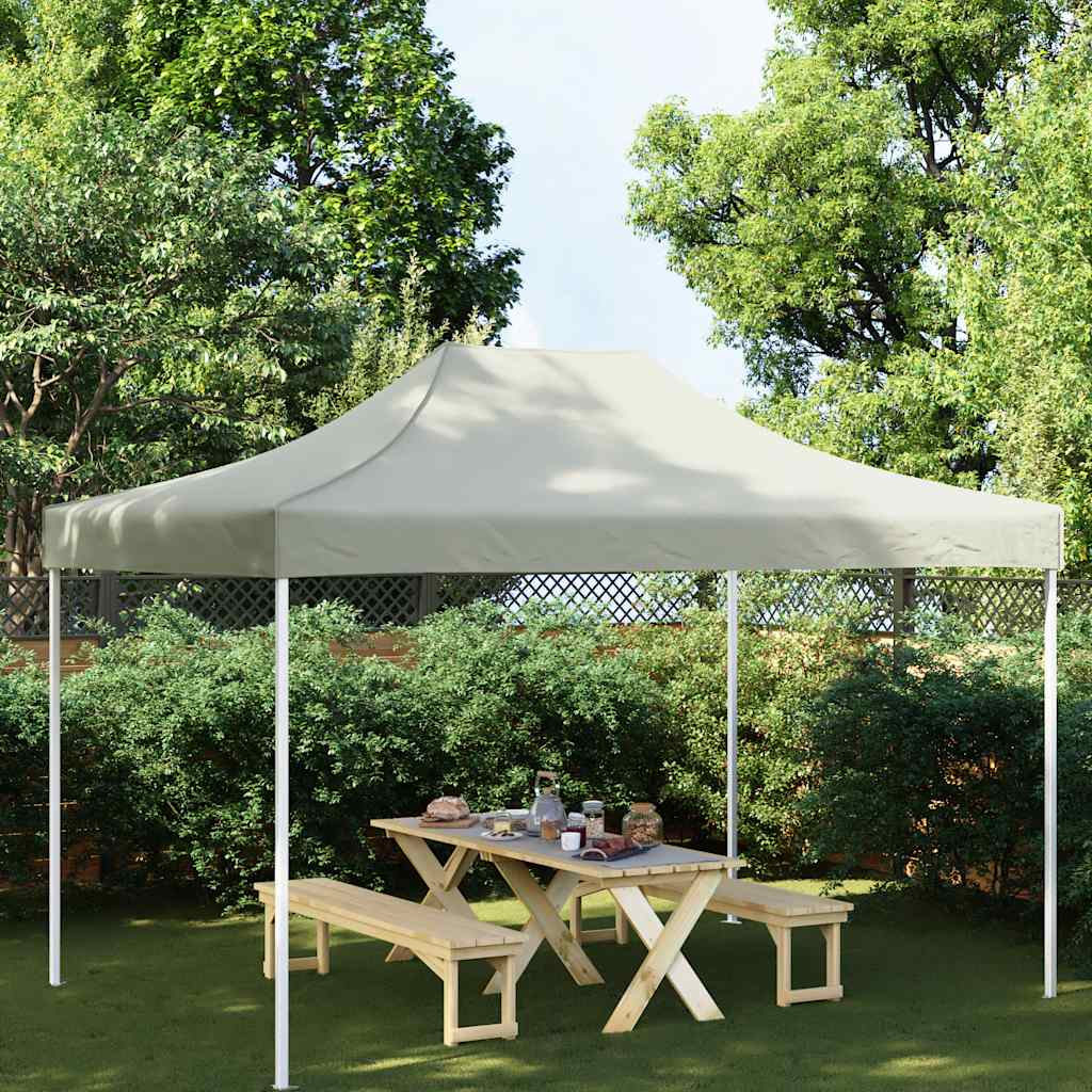 krémszínű tető partisátorhoz 4,5 x 3 m 270 g/m²