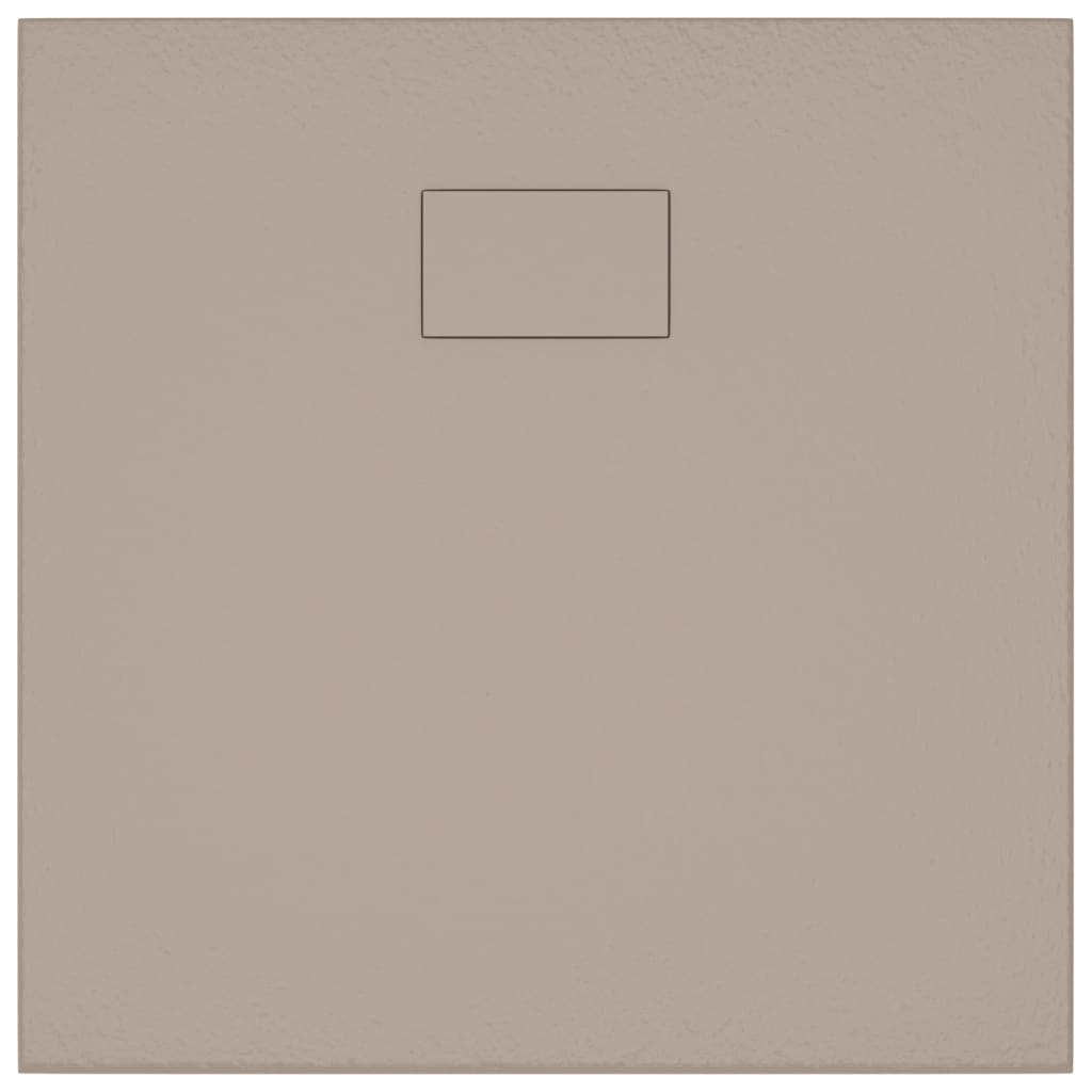 barna SMC zuhanytálca 90 x 90 cm