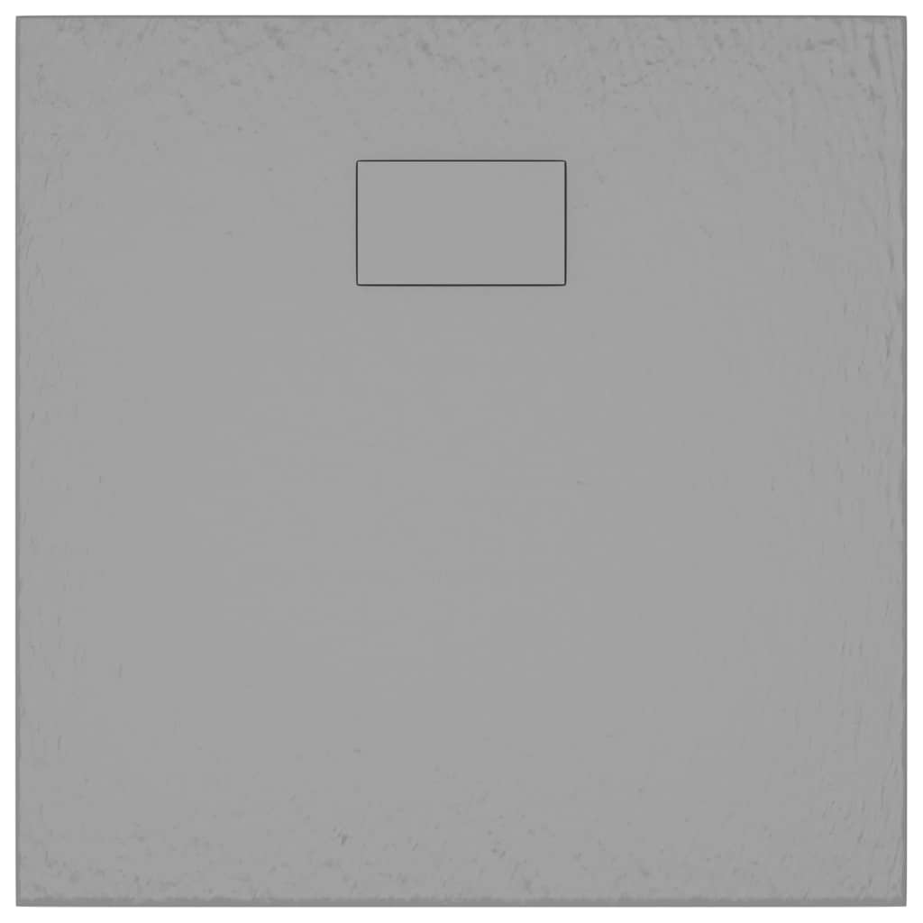 szürke SMC zuhanytálca 80 x 80 cm