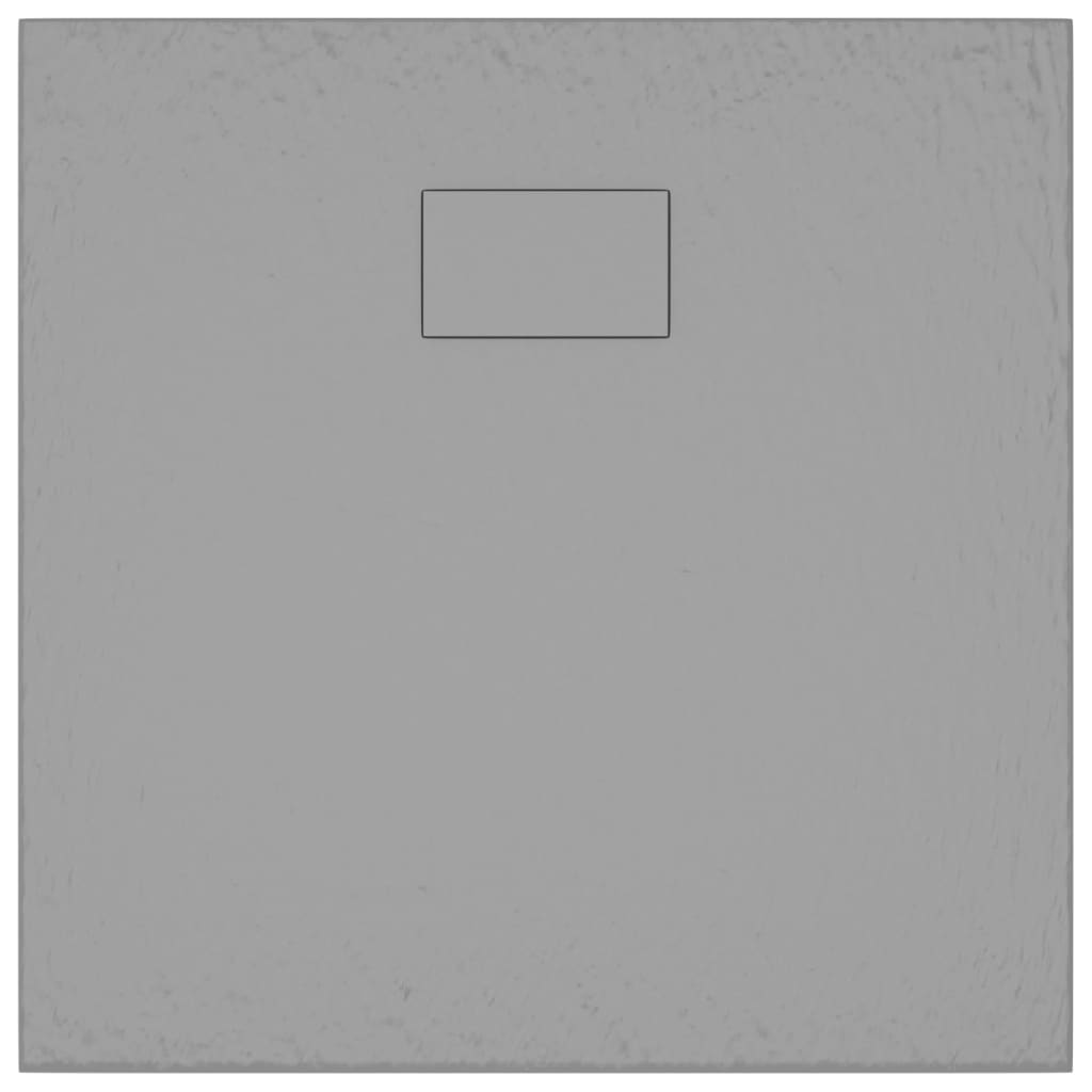 szürke SMC zuhanytálca 90 x 90 cm