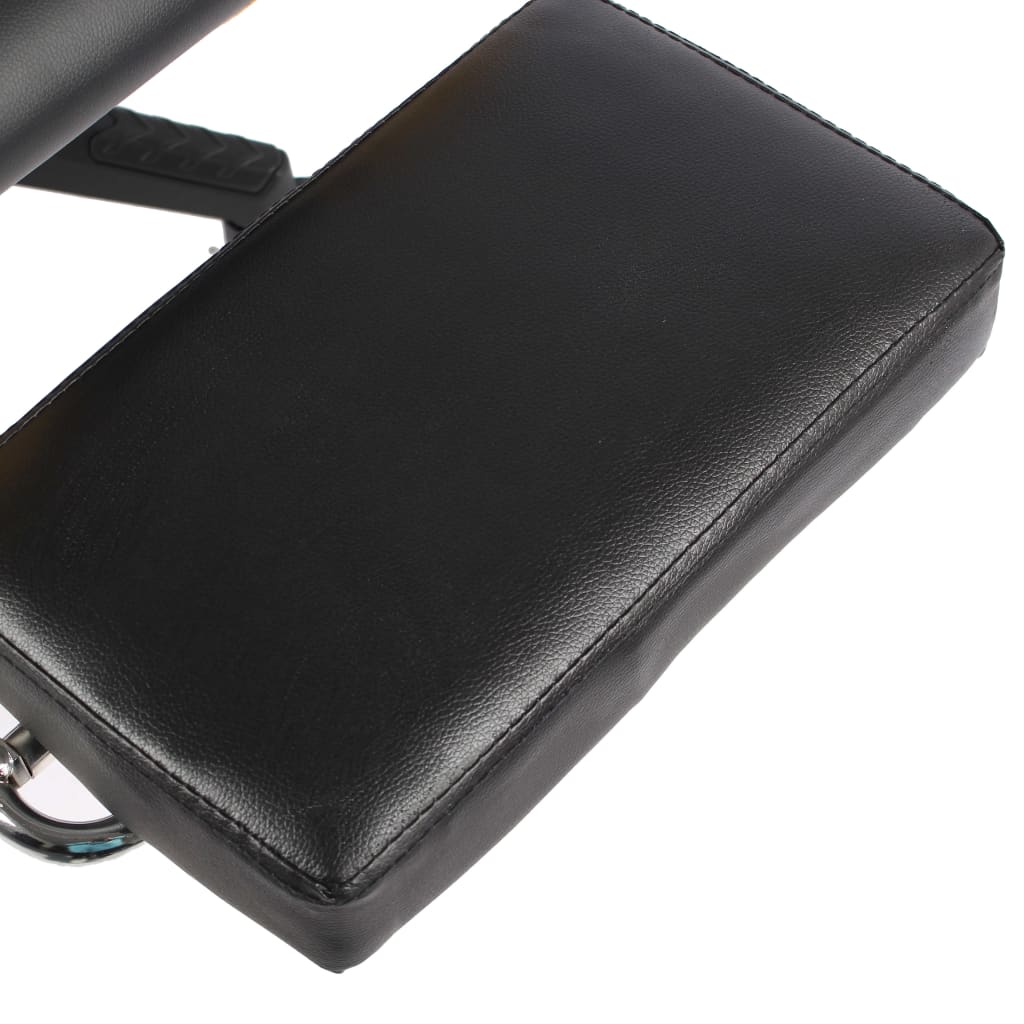 aranyszínű PVC forgó gamer szék lábtartóval