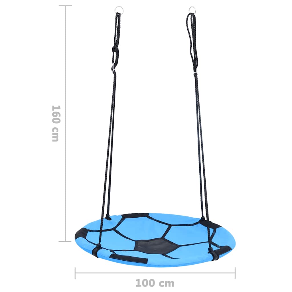 focis mintájú fészekhinta 100 cm
