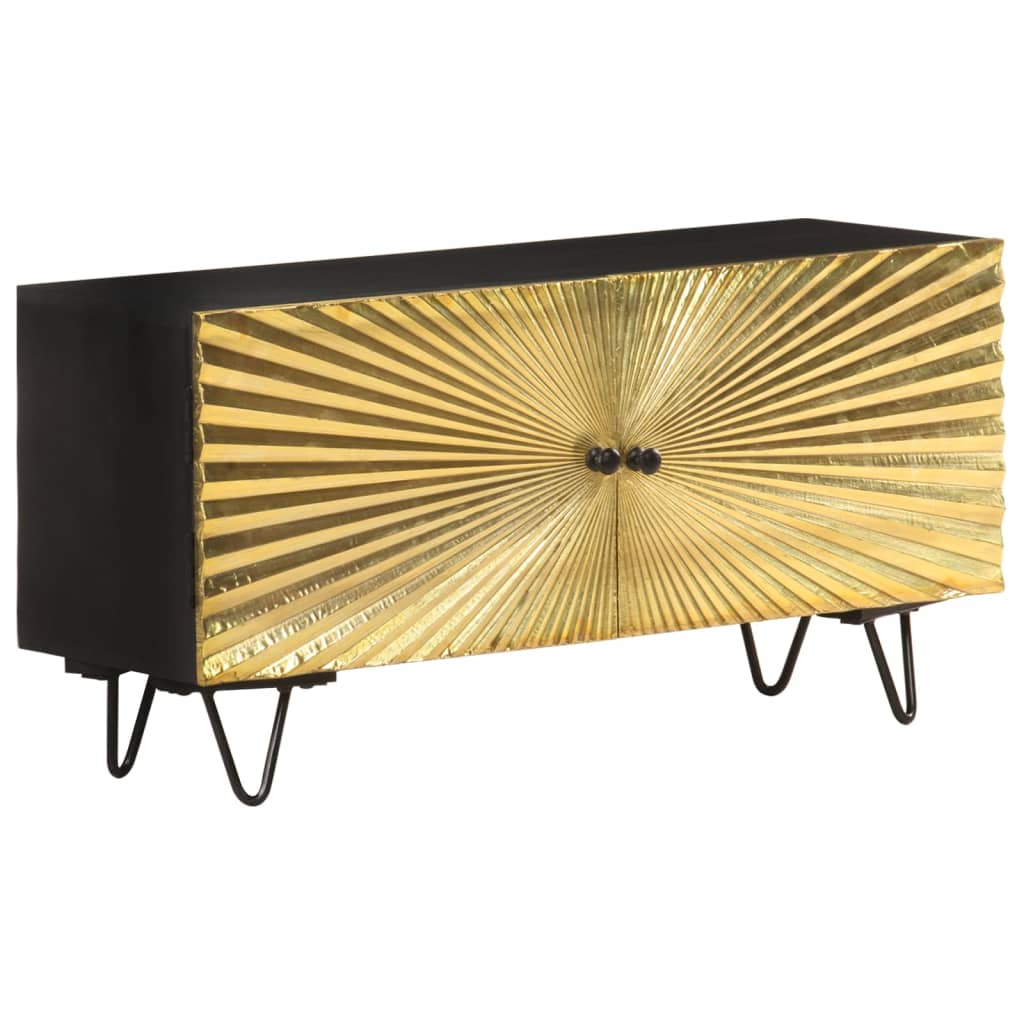 tömör mangófa TV-szekrény 90 x 30 x 45 cm