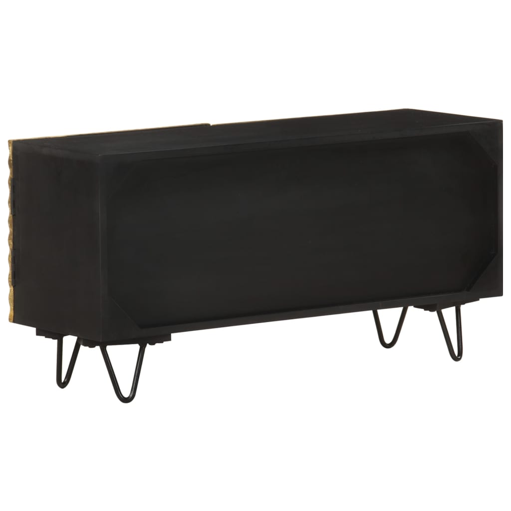 tömör mangófa TV-szekrény 90 x 30 x 45 cm