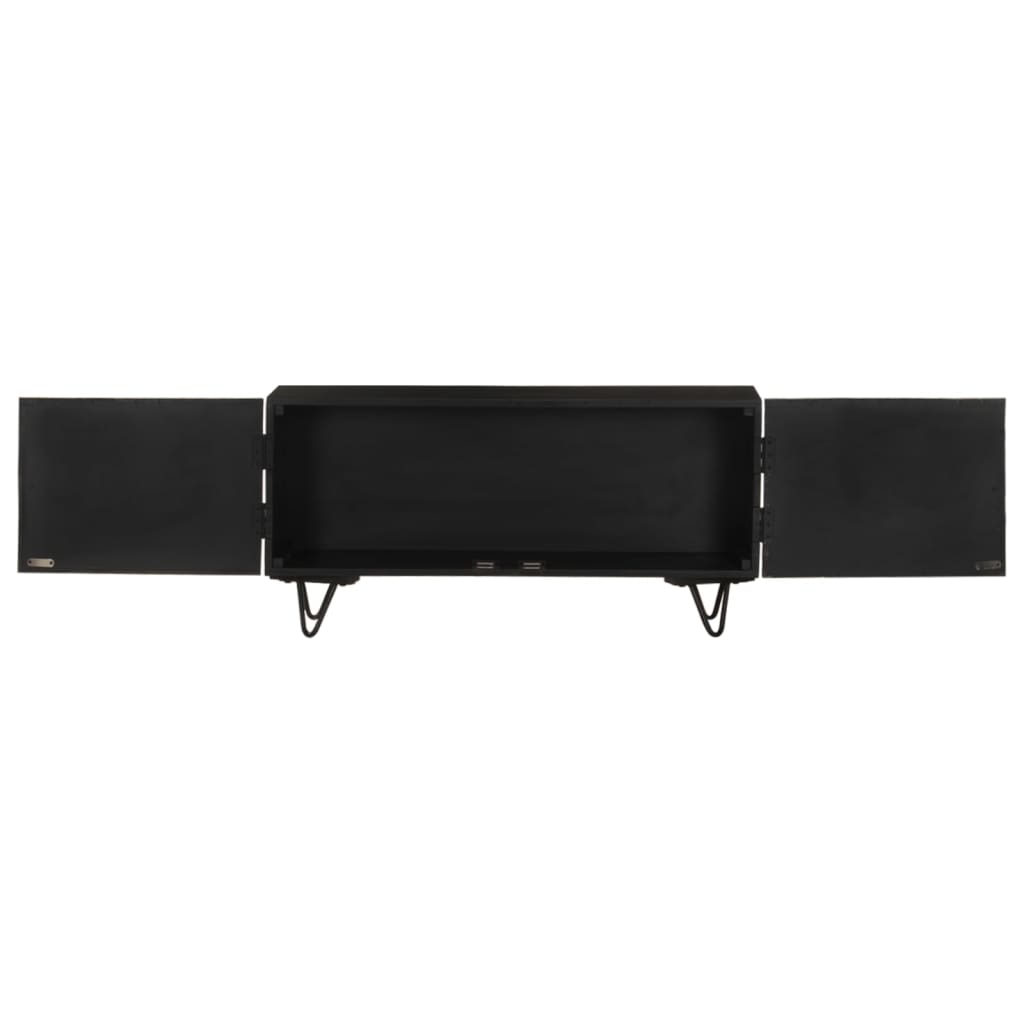 tömör mangófa TV-szekrény 90 x 30 x 45 cm