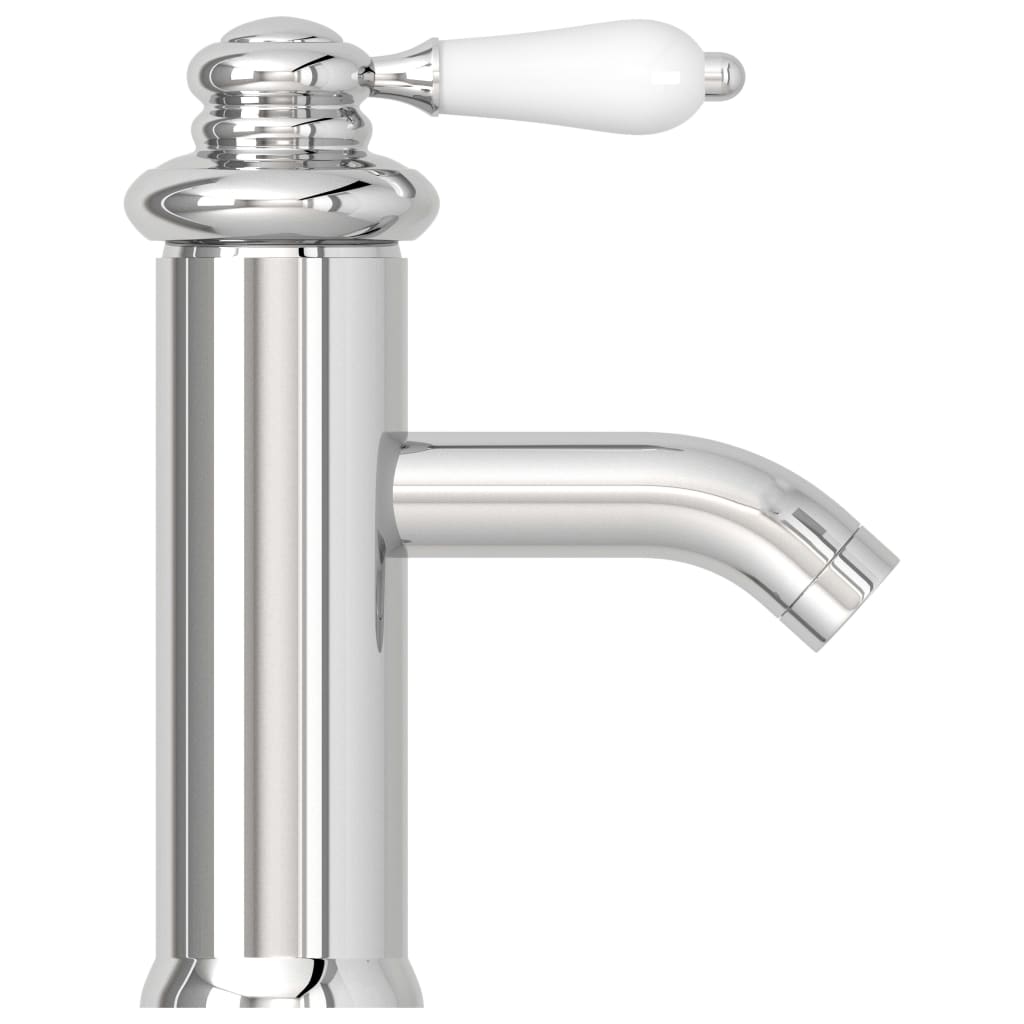 krómozott felületű fürdőszobai mosdócsaptelep 130 x 180 mm