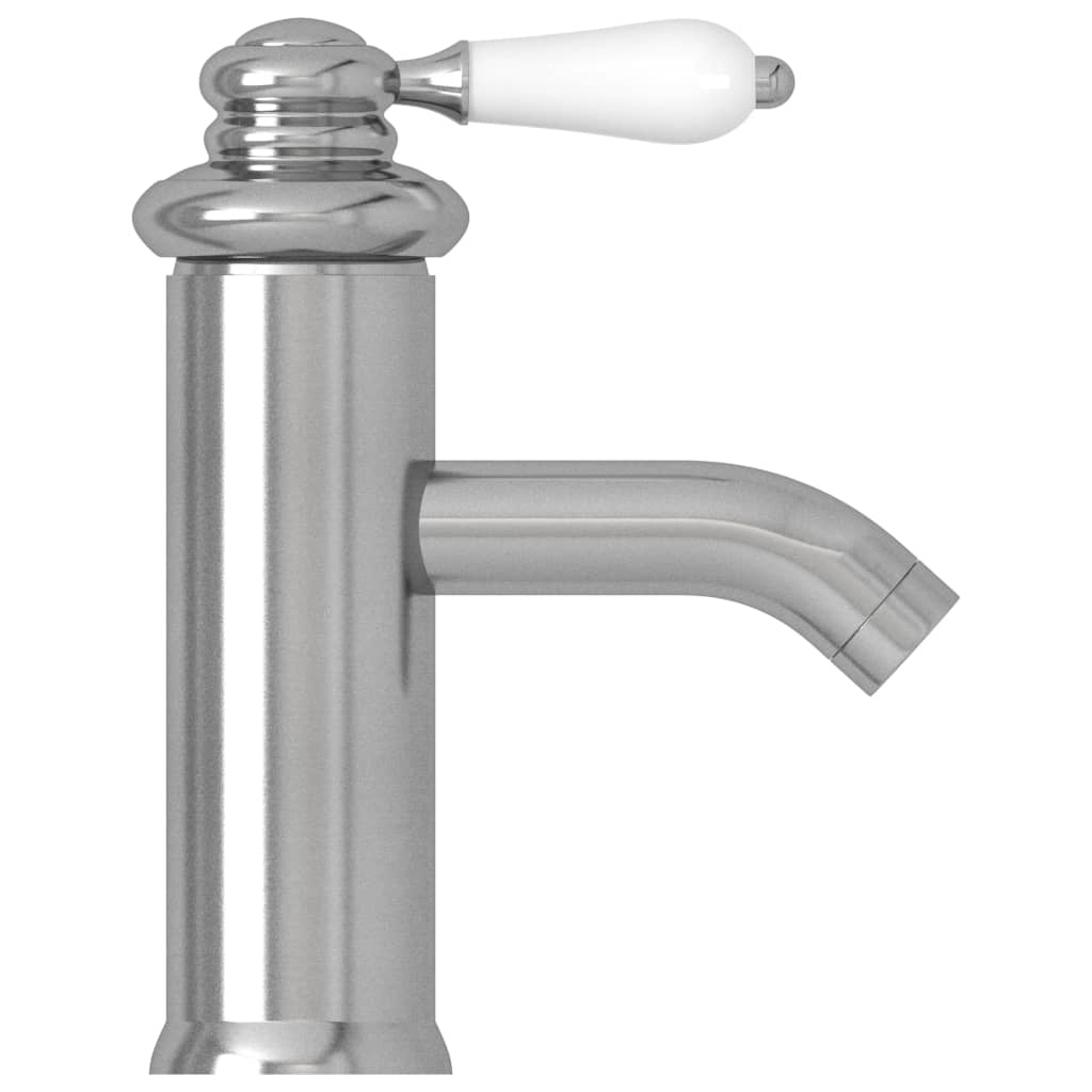 ezüst fürdőszobai mosdócsaptelep 130 x 180 mm