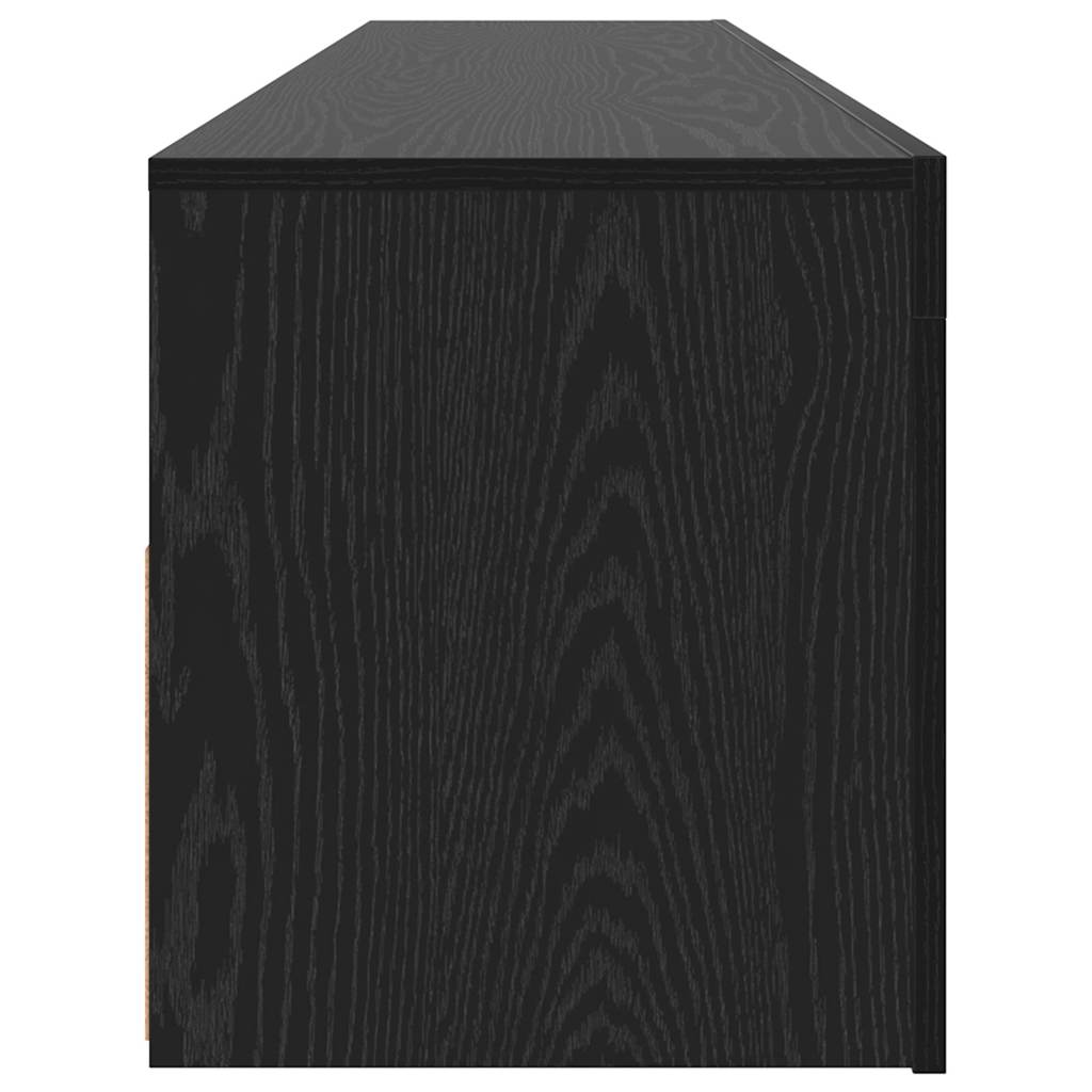 betonszürke TV-szekrény LED-világítással 90 x 35 x 40 cm