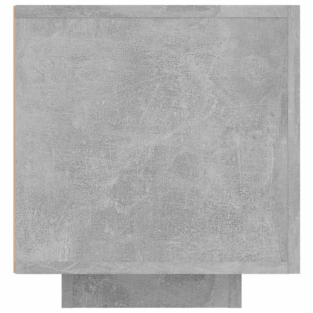 betonszürke TV-szekrény LED-lámpákkal 160 x 35 x 40 cm