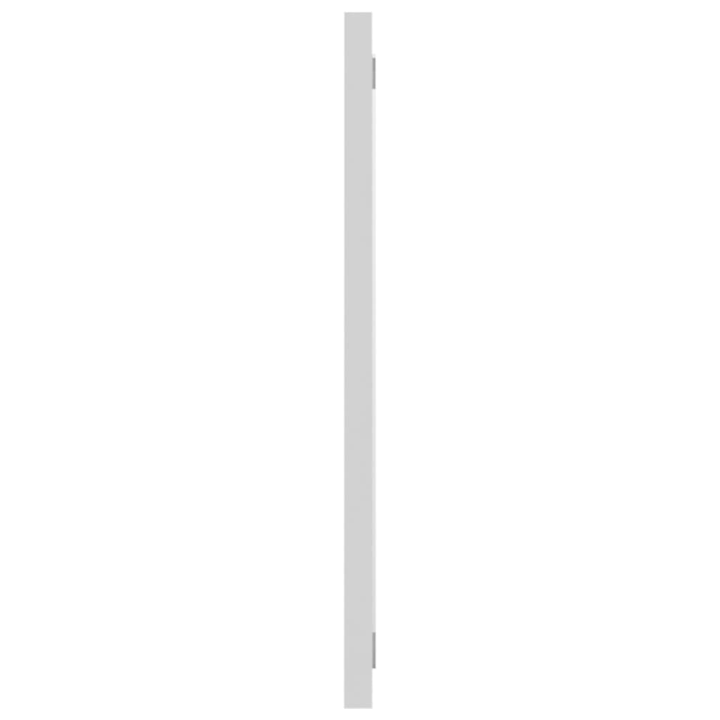 fehér forgácslap fürdőszobatükör 90 x 1,5 x 37 cm