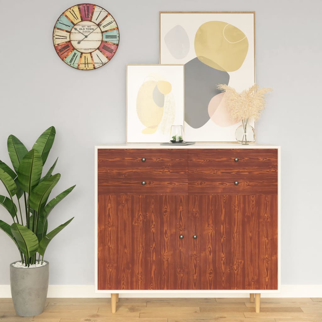 akácszínű öntapadó PVC bútorfólia 500 x 90 cm