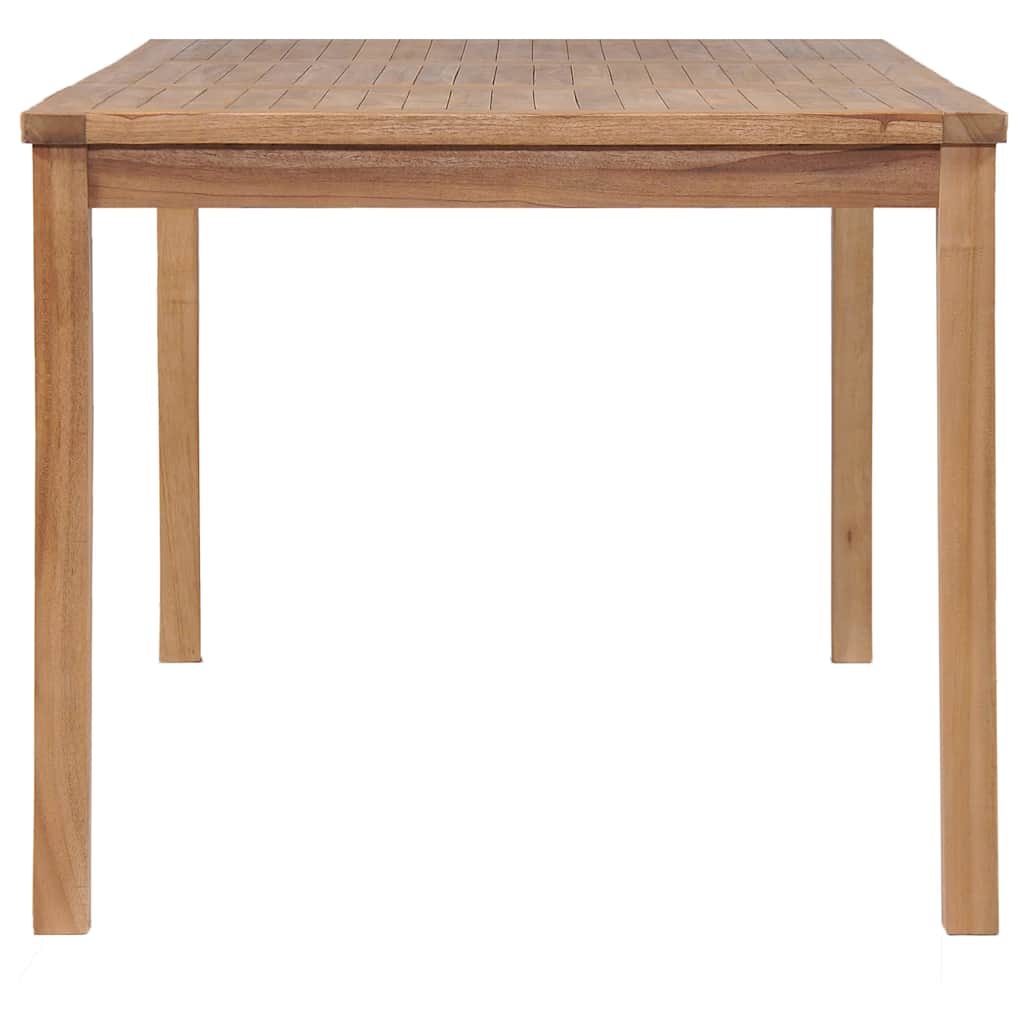 5 részes tömör tíkfa kerti étkezőgarnitúra 150 x 90 cm