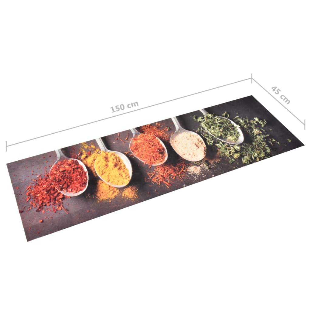 kanál mintás mosható konyhaszőnyeg 45 x 150 cm