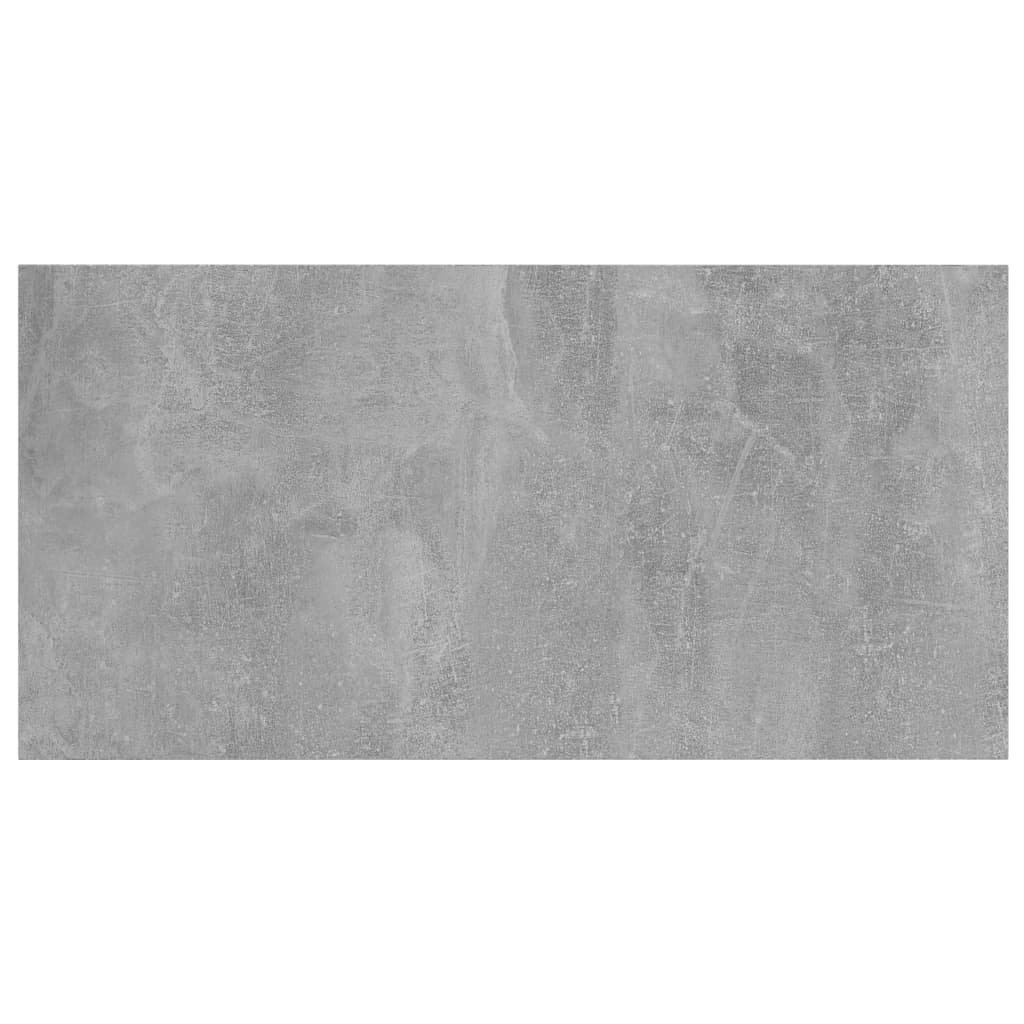 8 db betonszürke forgácslap könyvespolc lap 80 x 30 x 1,5 cm