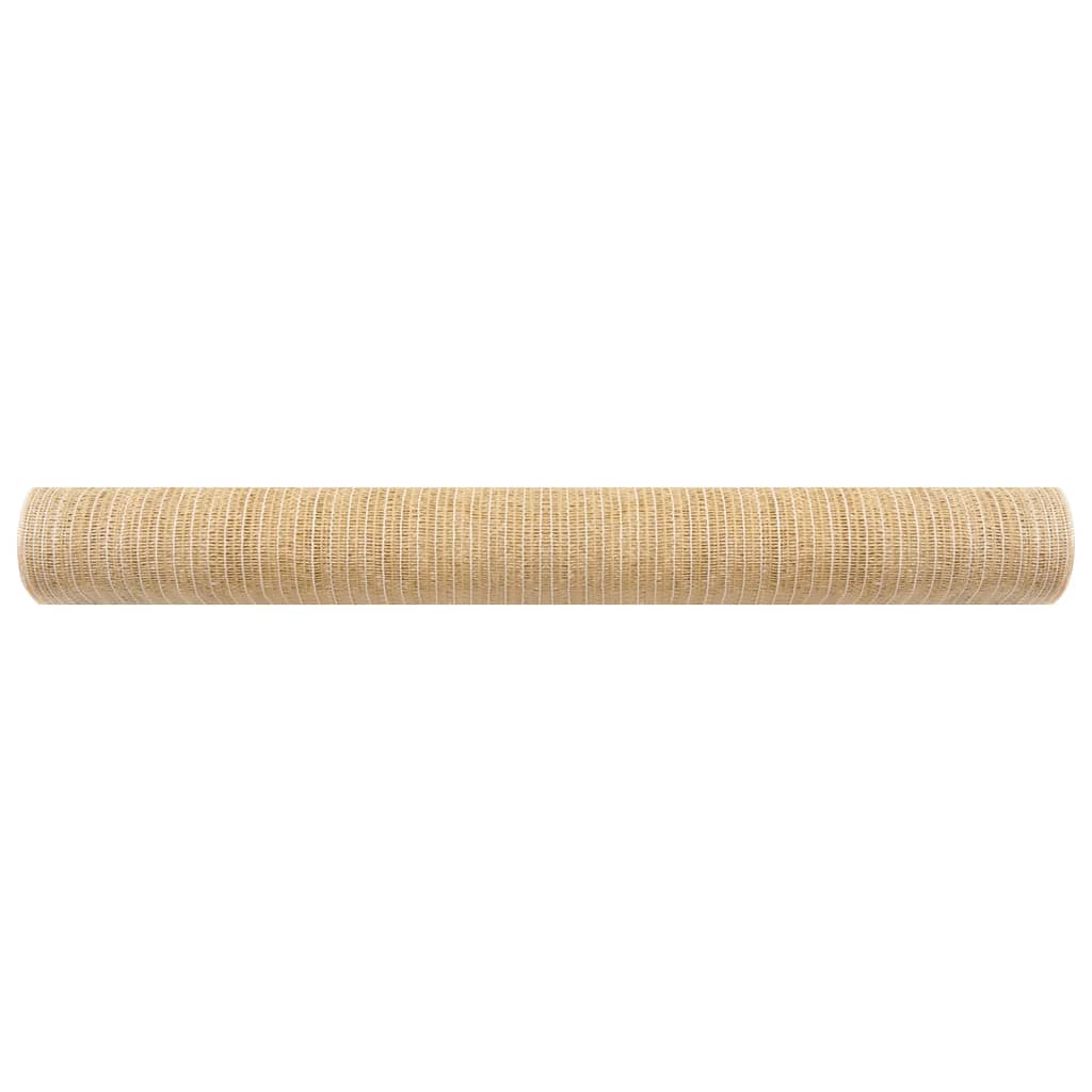 bézs HDPE belátásgátló háló 1 x 25 m 75 g/m²