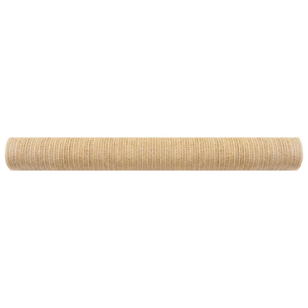 bézs HDPE belátásgátló háló 1,8 x 10 m 75 g/m²