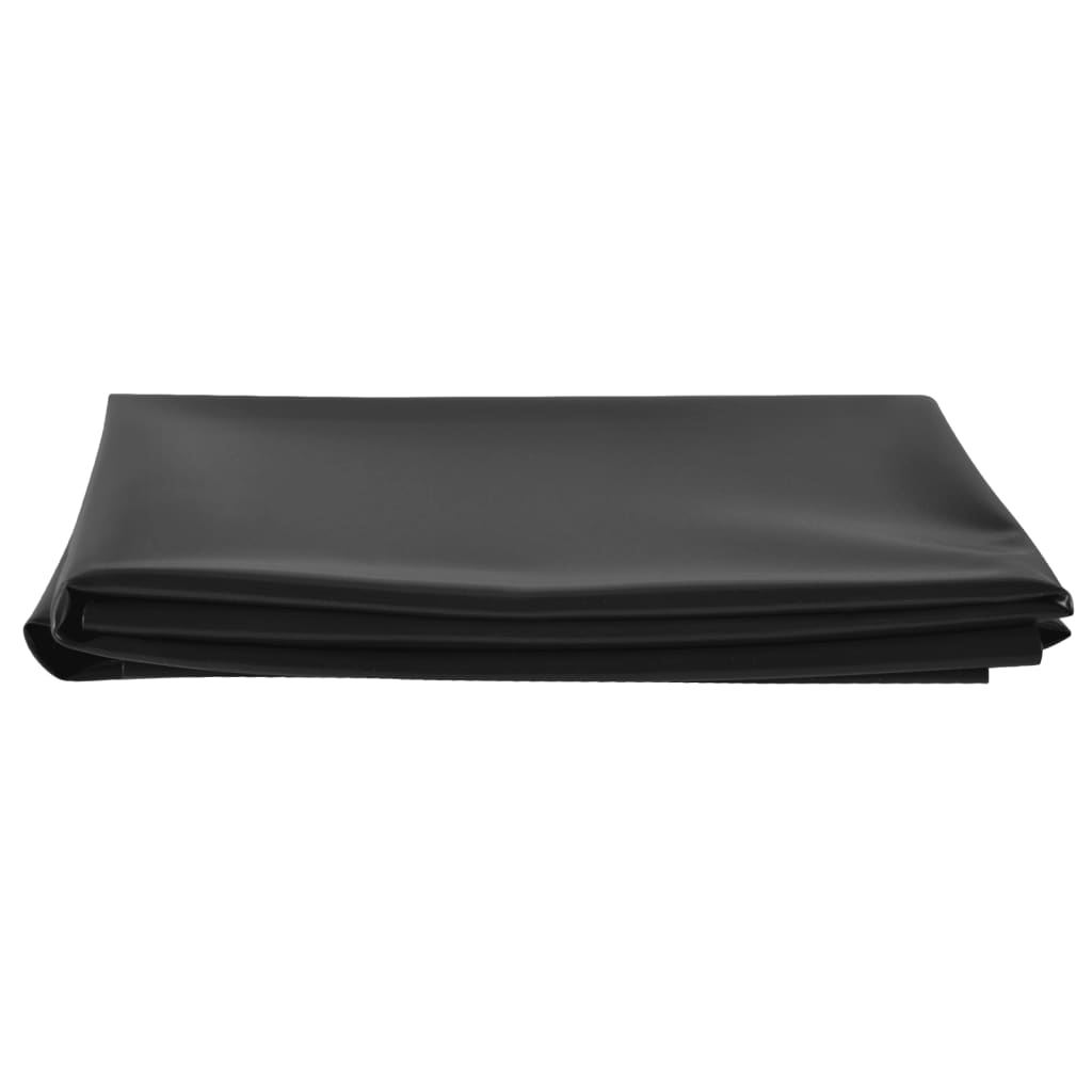 fekete PVC tófólia 2 x 2 m 0,5 mm