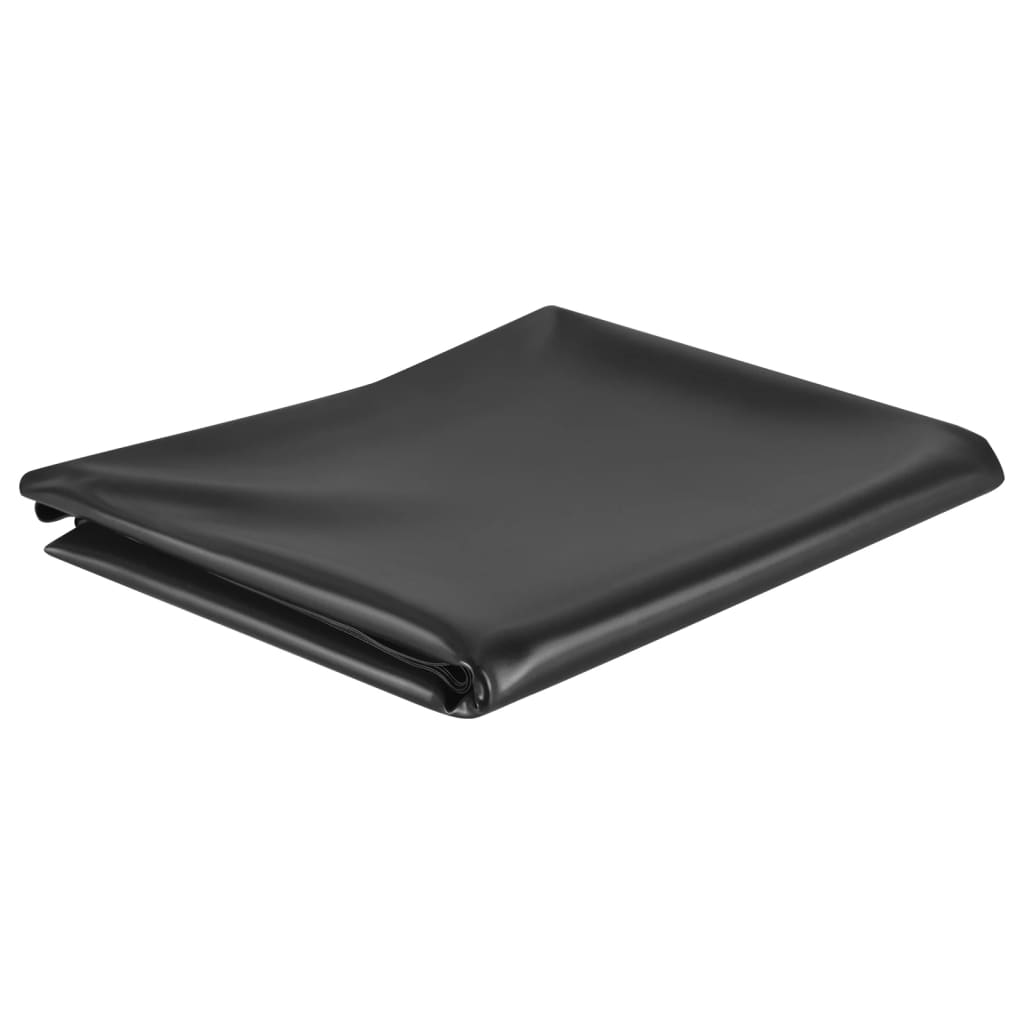 fekete PVC tófólia 2 x 3 m 0,5 mm