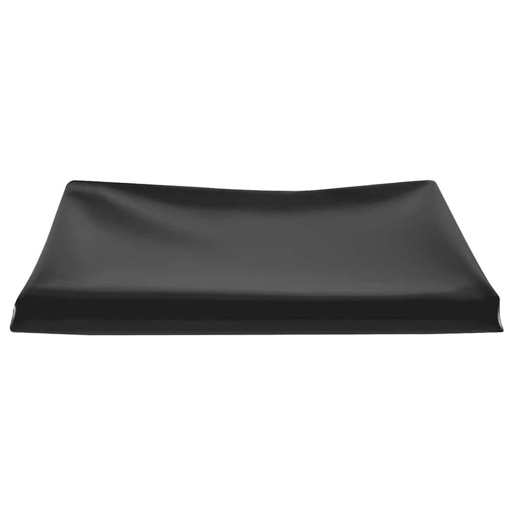 fekete PVC tófólia 3 x 6 m 0,5 mm