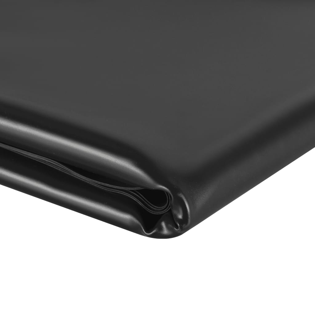 fekete PVC tófólia 5 x 6 m 0,5 mm