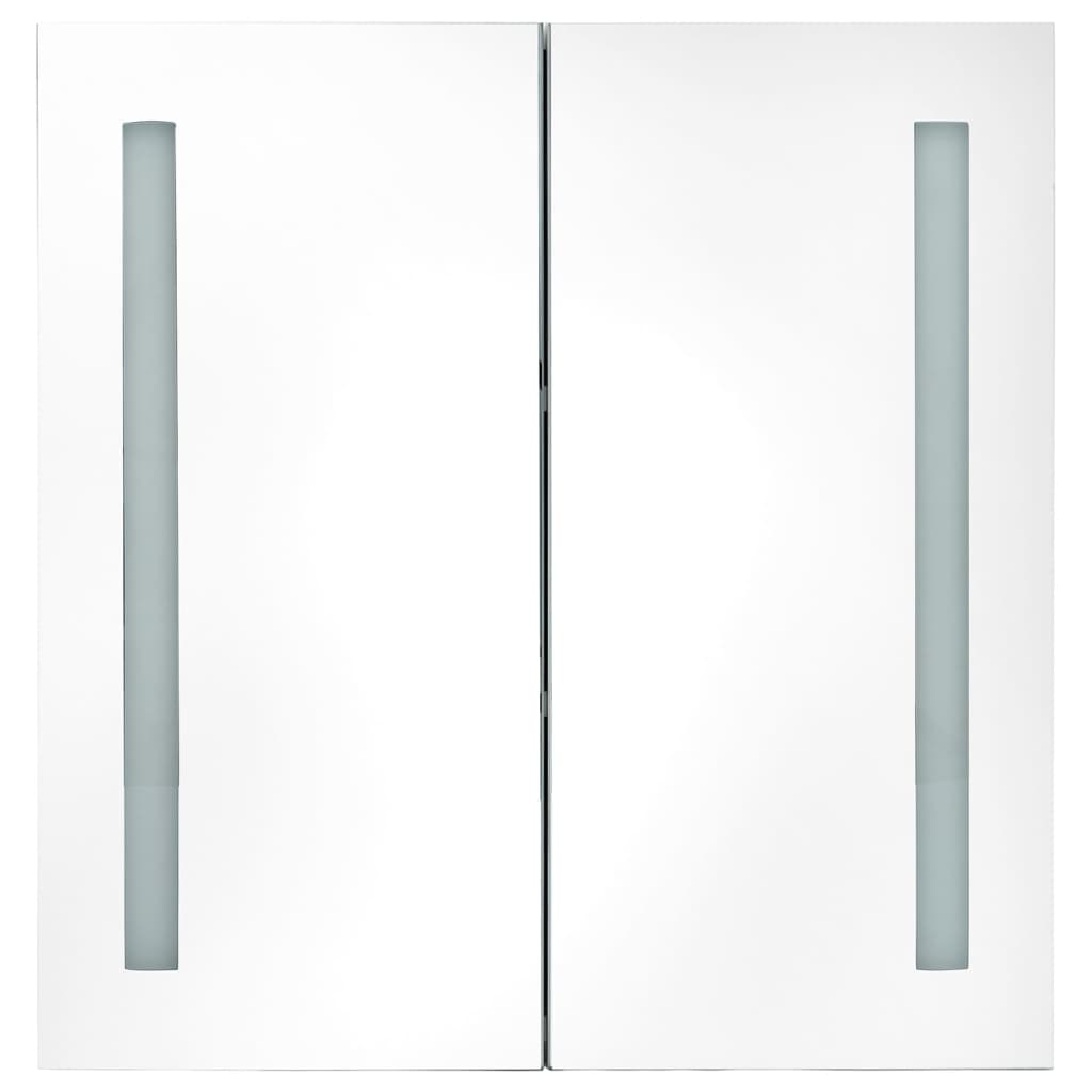 LED-es tükrös fürdőszobaszekrény 62 x 14 x 60 cm